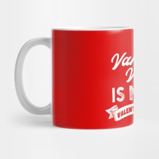 The Van Meter Visitor is My Valentine Cute Valentines Day Cryptid Mug